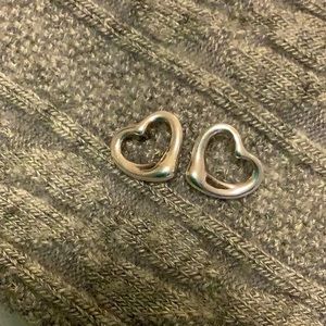 Tiffany & Co. Elsa Peretti Open Heart Earrings